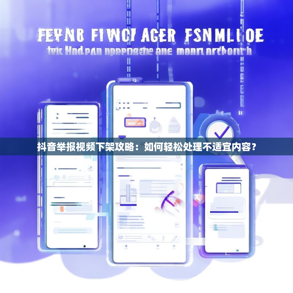 抖音举报视频下架攻略：如何轻松处理不适宜内容？