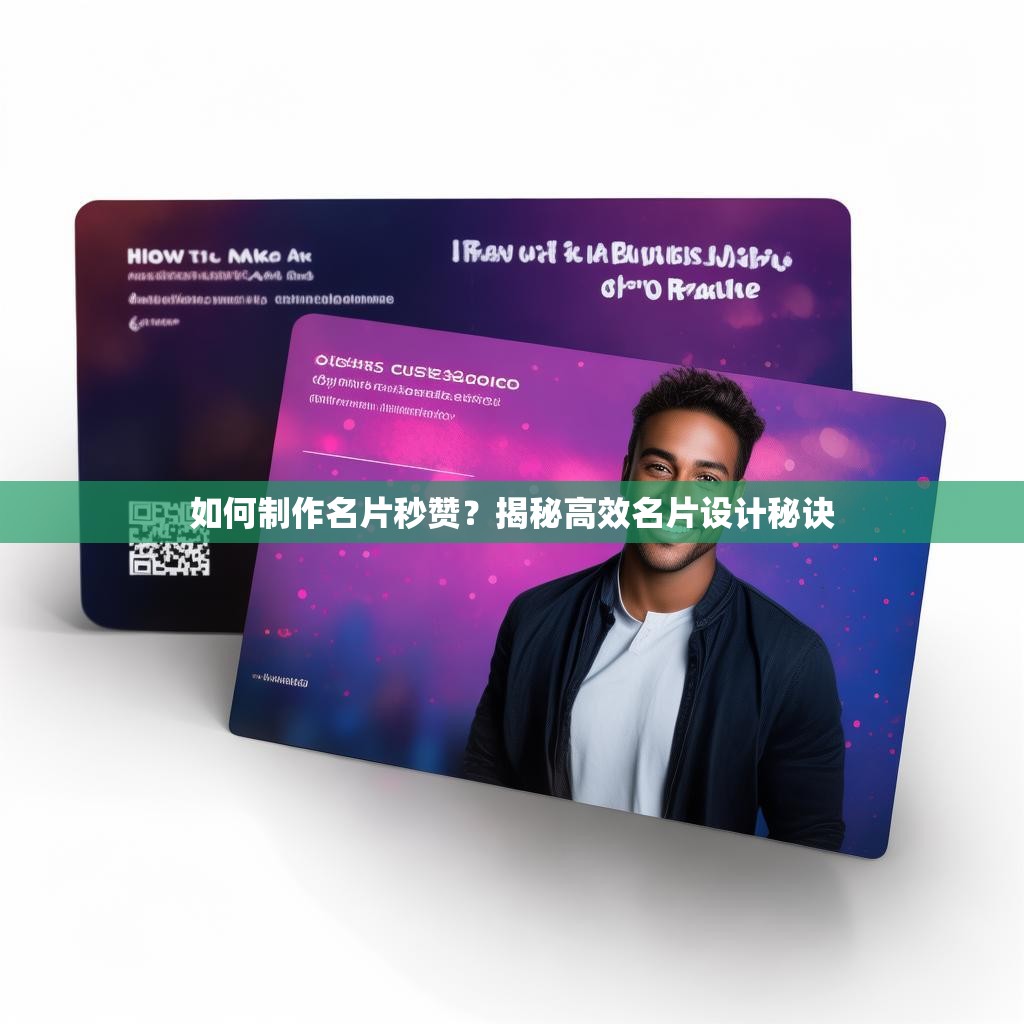 如何制作名片秒赞？揭秘高效名片设计秘诀