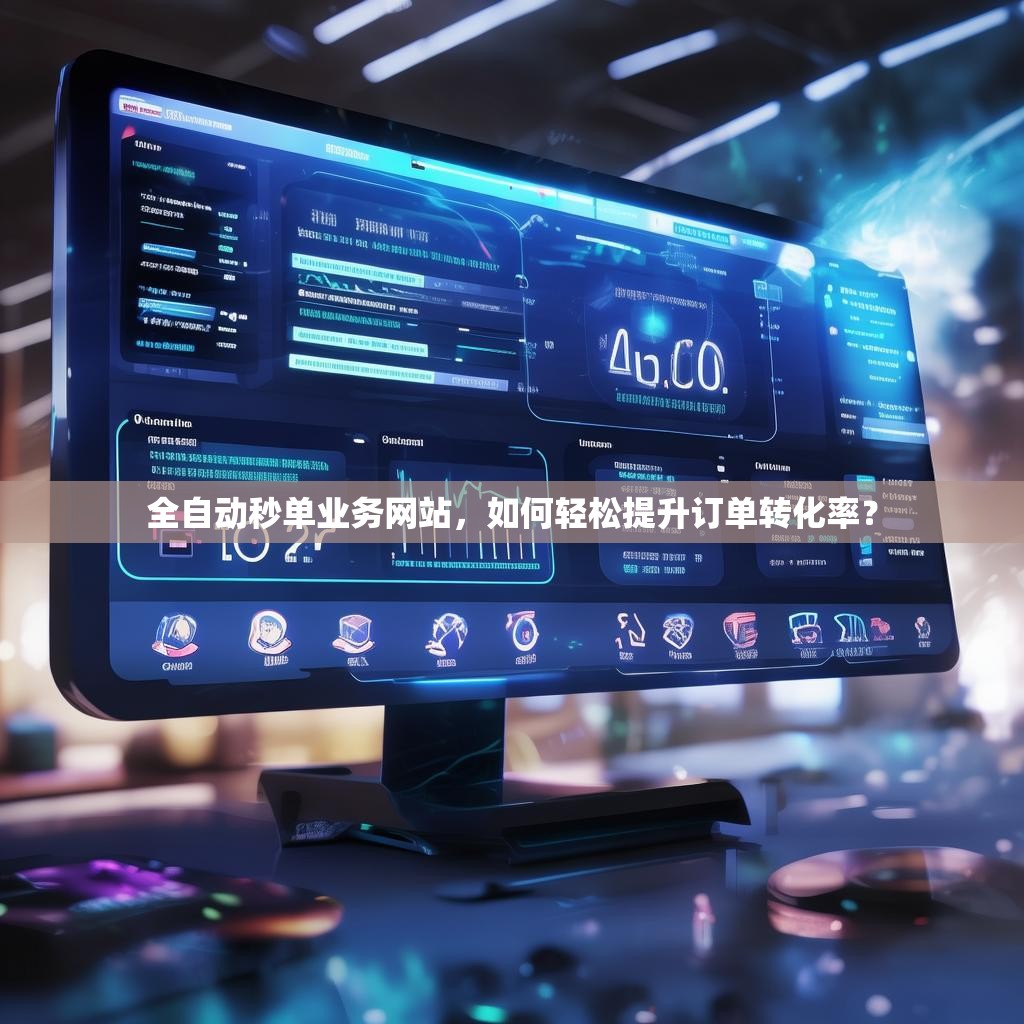 全自动秒单业务网站，如何轻松提升订单转化率？