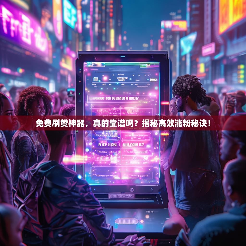 免费刷赞神器，真的靠谱吗？揭秘高效涨粉秘诀！