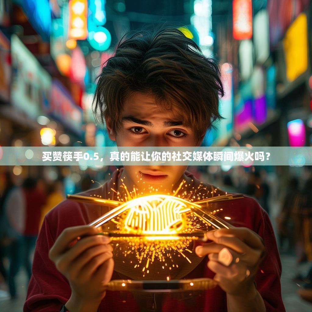 买赞筷手0.5，真的能让你的社交媒体瞬间爆火吗？