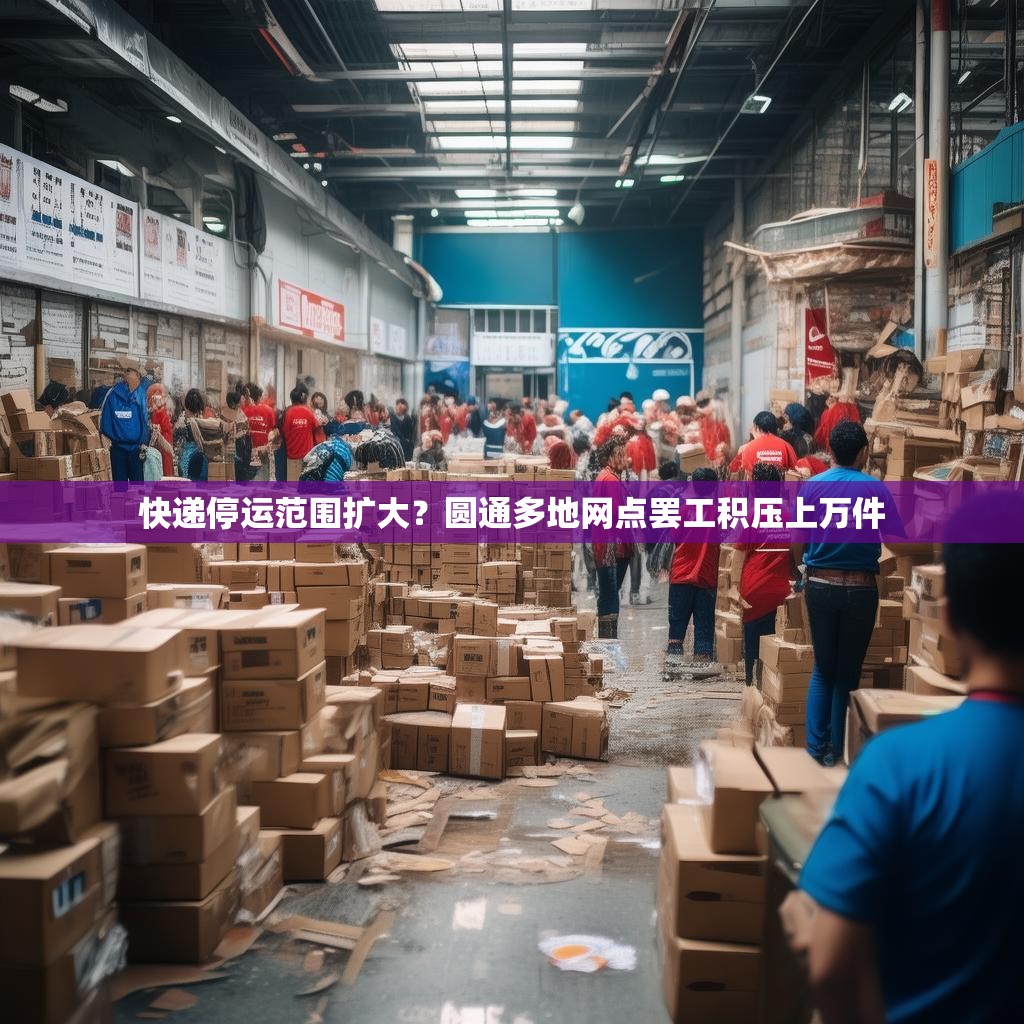 快递停运范围扩大？圆通多地网点罢工积压上万件