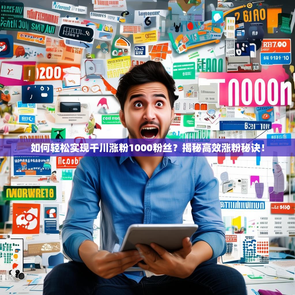 如何轻松实现千川涨粉1000粉丝？揭秘高效涨粉秘诀！
