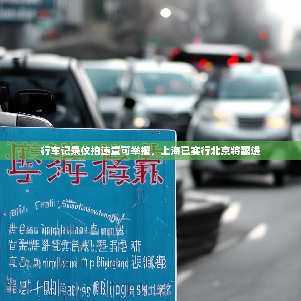 行车记录仪拍违章可举报，上海已实行北京将跟进