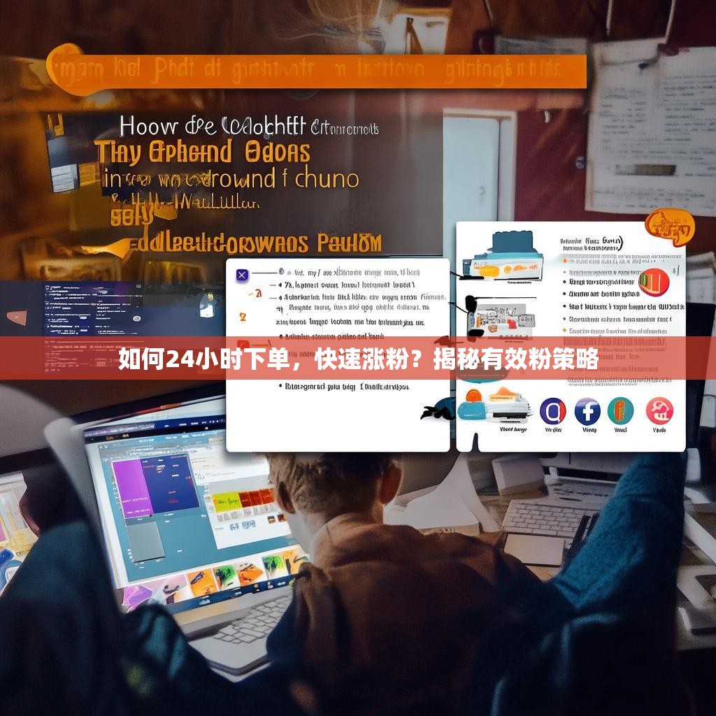 如何24小时下单，快速涨粉？揭秘有效粉策略