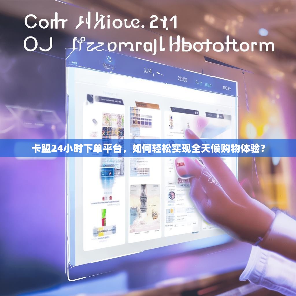 卡盟24小时下单平台，如何轻松实现全天候购物体验？