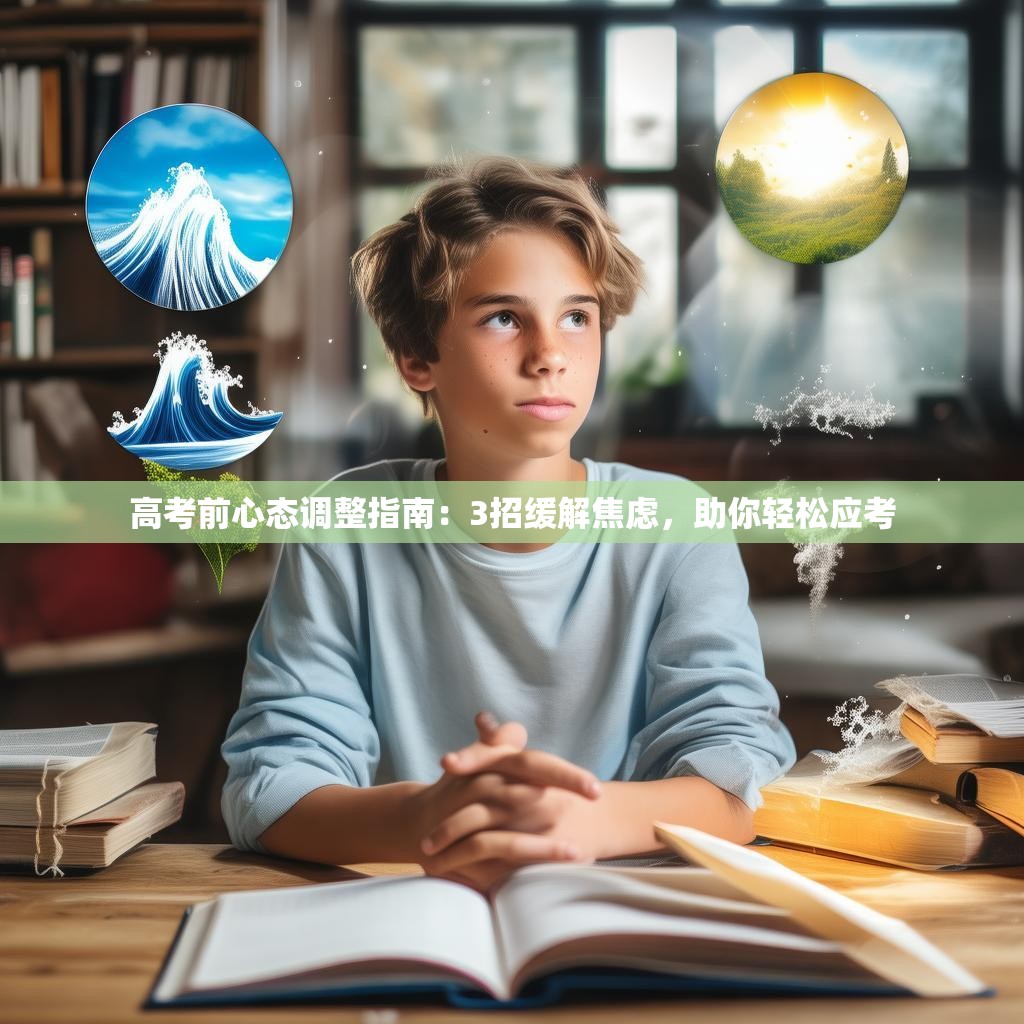 高考前心态调整指南：3招缓解焦虑，助你轻松应考