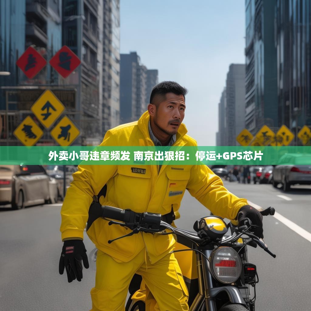外卖小哥违章频发 南京出狠招：停运+GPS芯片