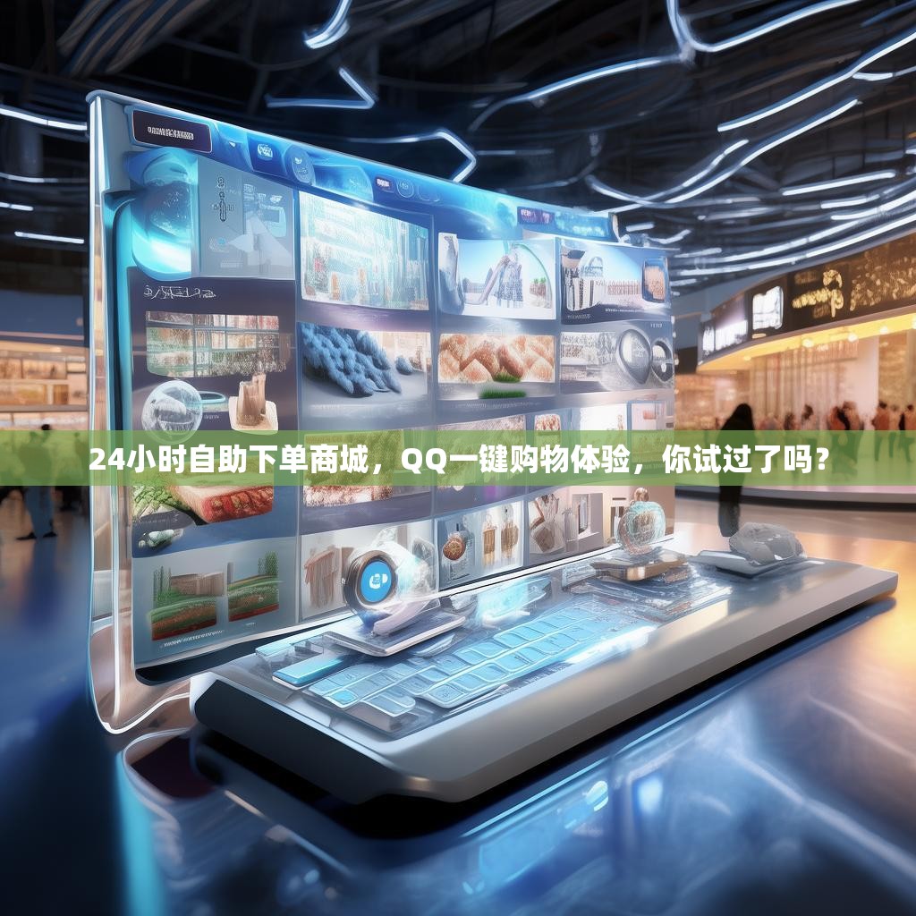 24小时自助下单商城，QQ一键购物体验，你试过了吗？