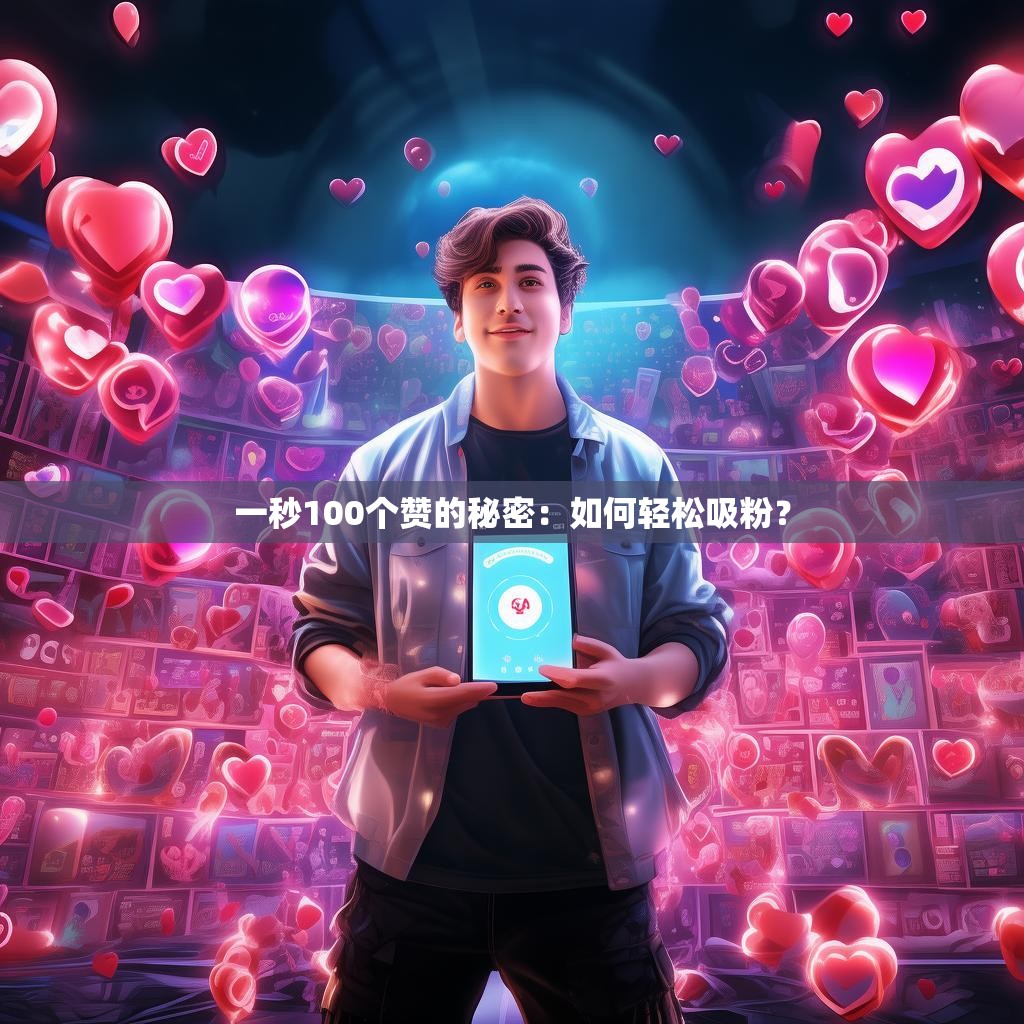 一秒100个赞的秘密：如何轻松吸粉？