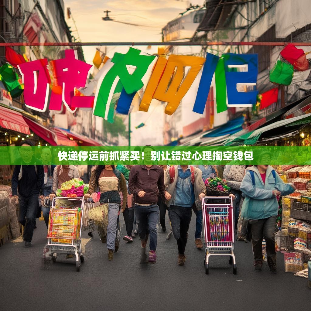 快递停运前抓紧买！别让错过心理掏空钱包