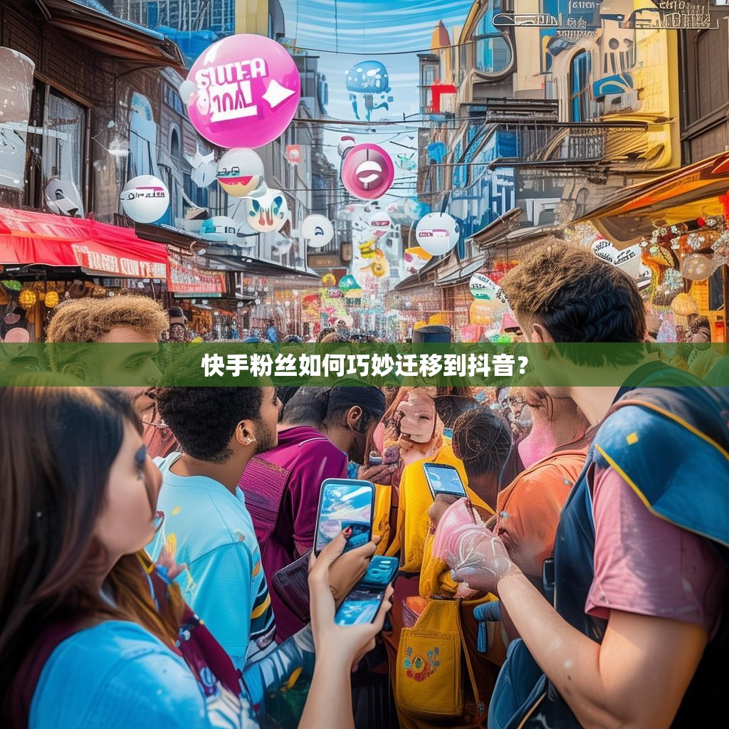 快手粉丝如何巧妙迁移到抖音？