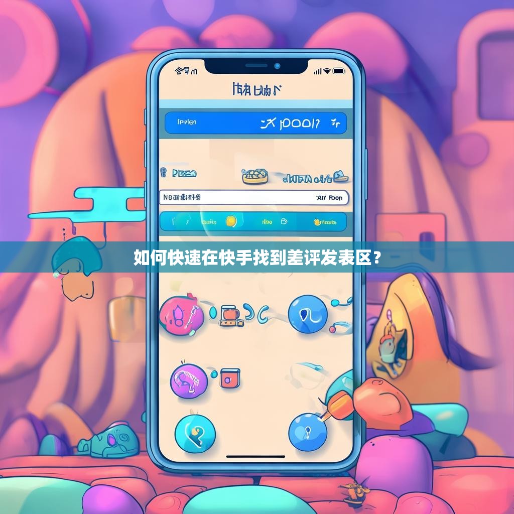 如何快速在快手找到差评发表区？