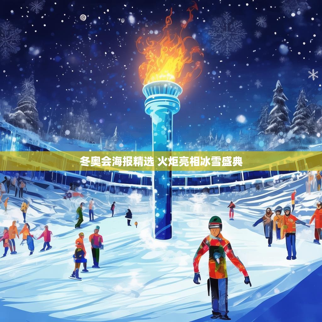冬奥会海报精选 火炬亮相冰雪盛典
