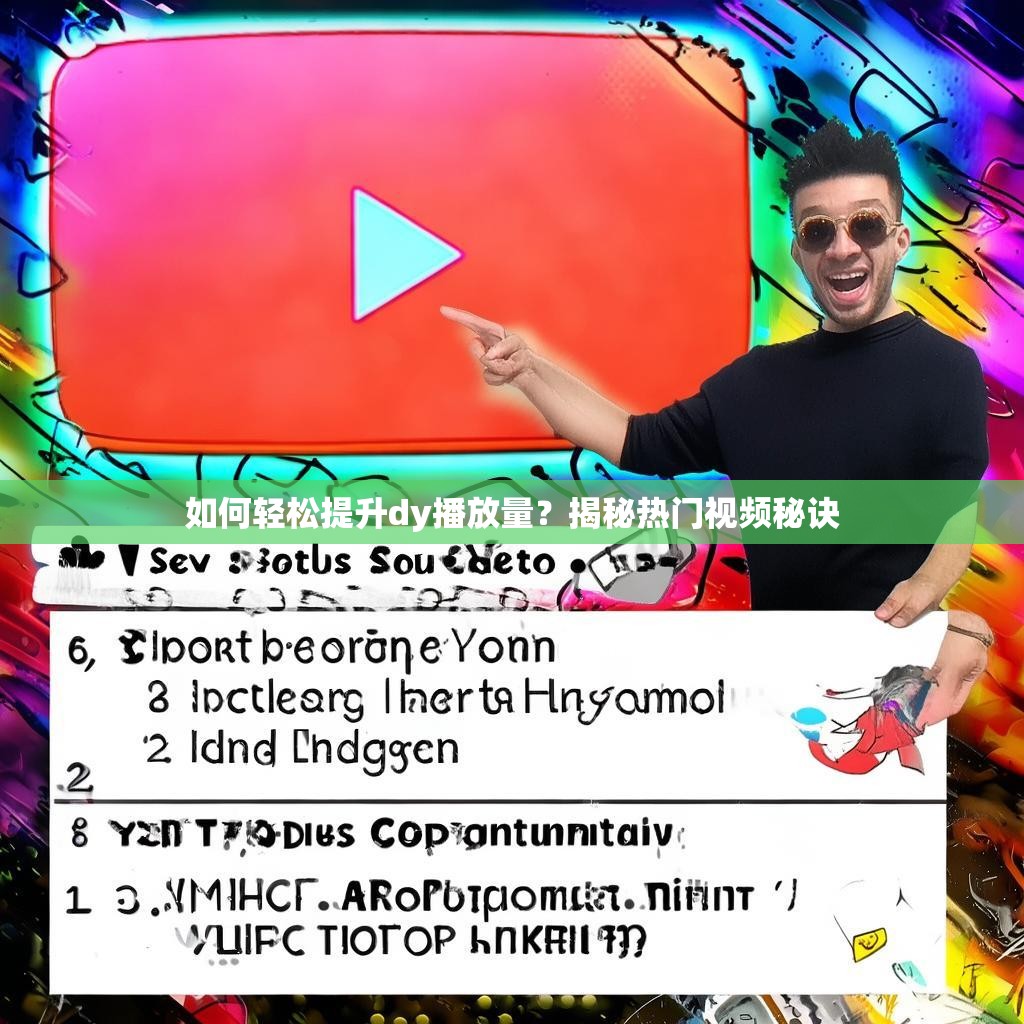 如何轻松提升dy播放量？揭秘热门视频秘诀