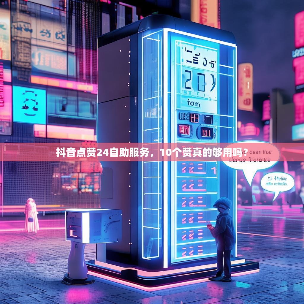 抖音点赞24自助服务，10个赞真的够用吗？