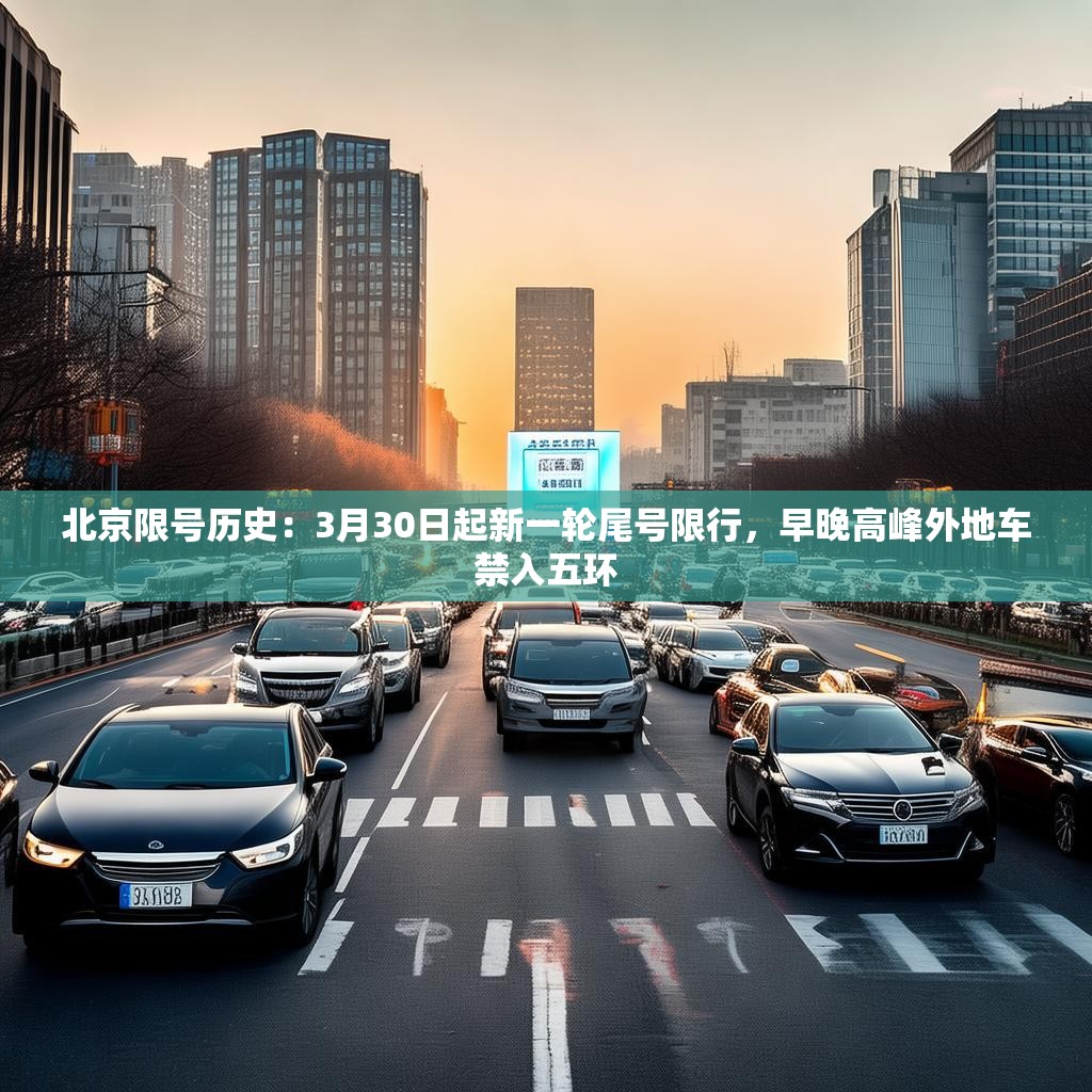 北京限号历史：3月30日起新一轮尾号限行，早晚高峰外地车禁入五环
