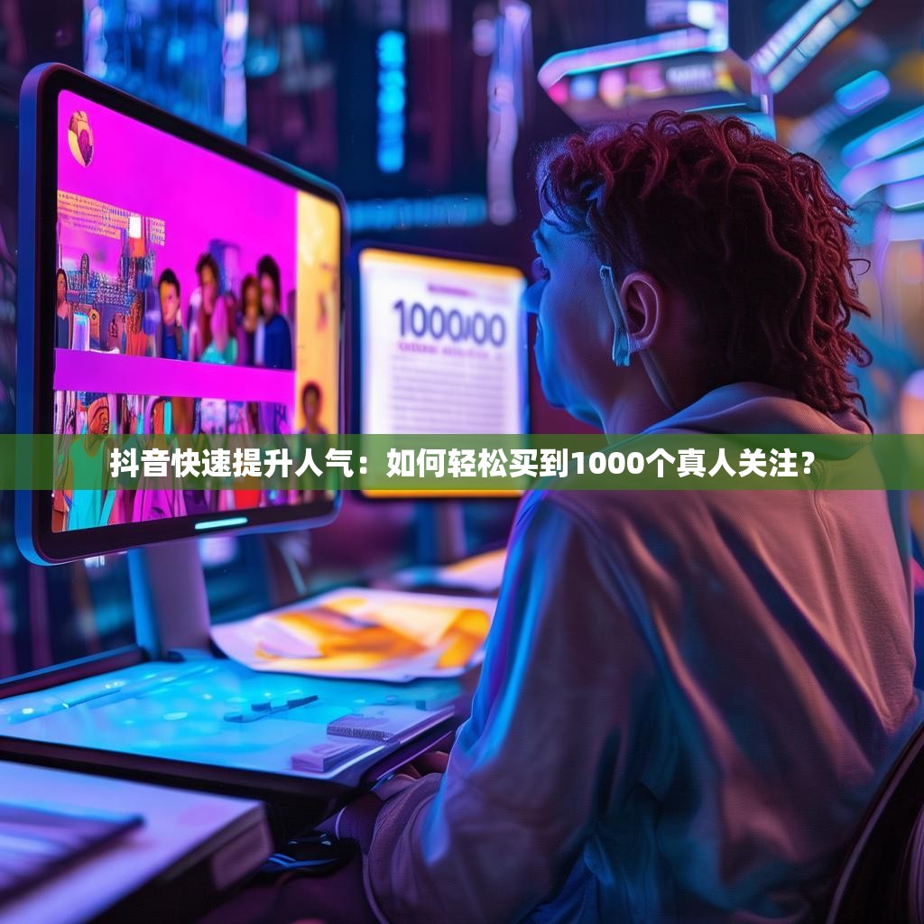 抖音快速提升人气：如何轻松买到1000个真人关注？