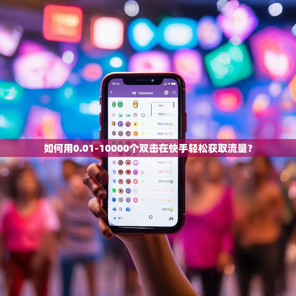 如何用0.01-10000个双击在快手轻松获取流量？