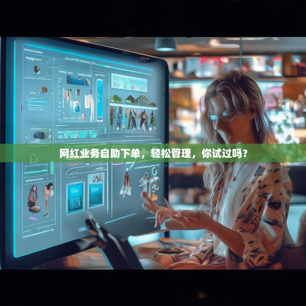 网红业务自助下单，轻松管理，你试过吗？