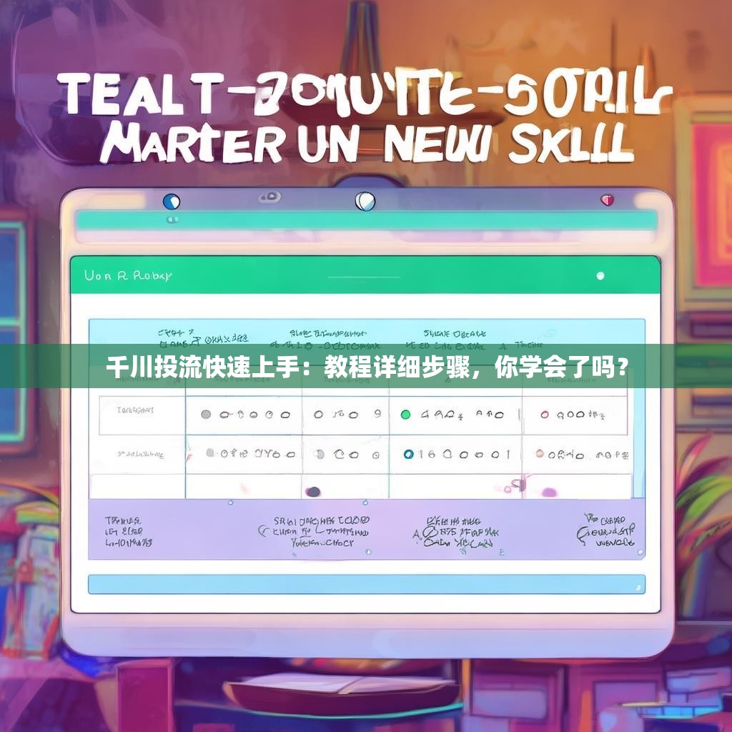 千川投流快速上手：教程详细步骤，你学会了吗？
