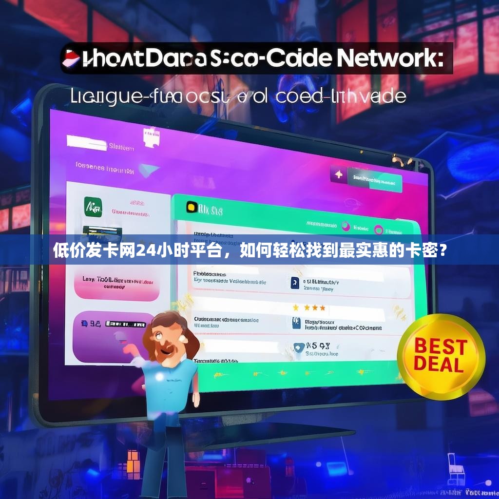 低价发卡网24小时平台，如何轻松找到最实惠的卡密？