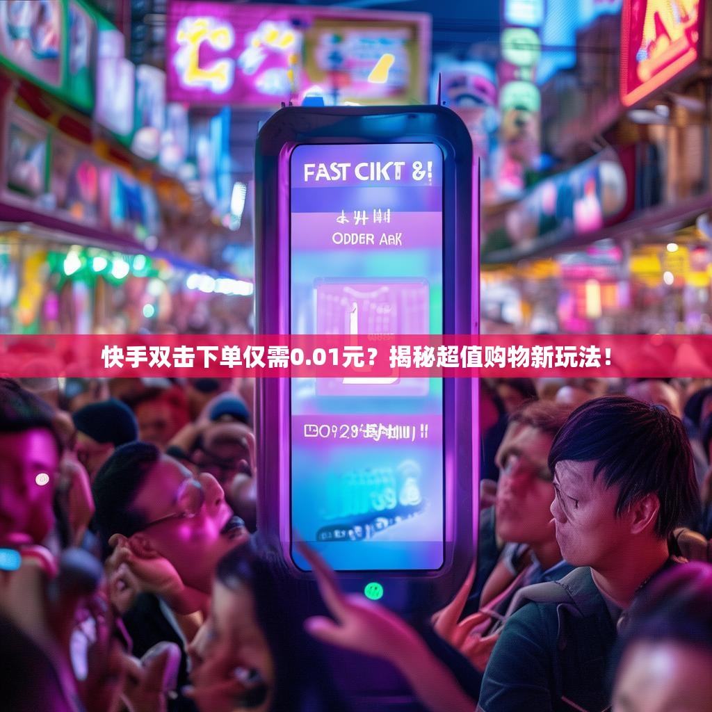 快手双击下单仅需0.01元？揭秘超值购物新玩法！
