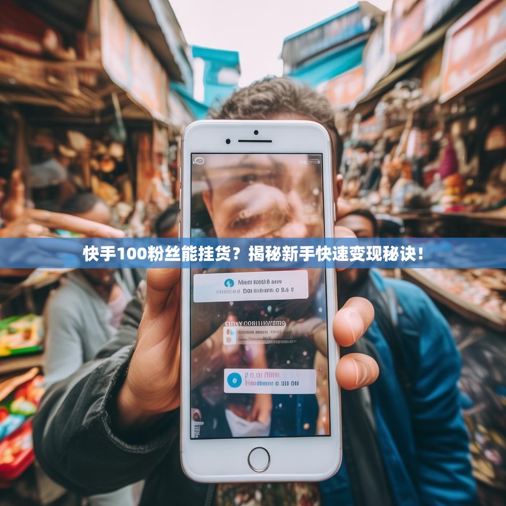 快手100粉丝能挂货？揭秘新手快速变现秘诀！