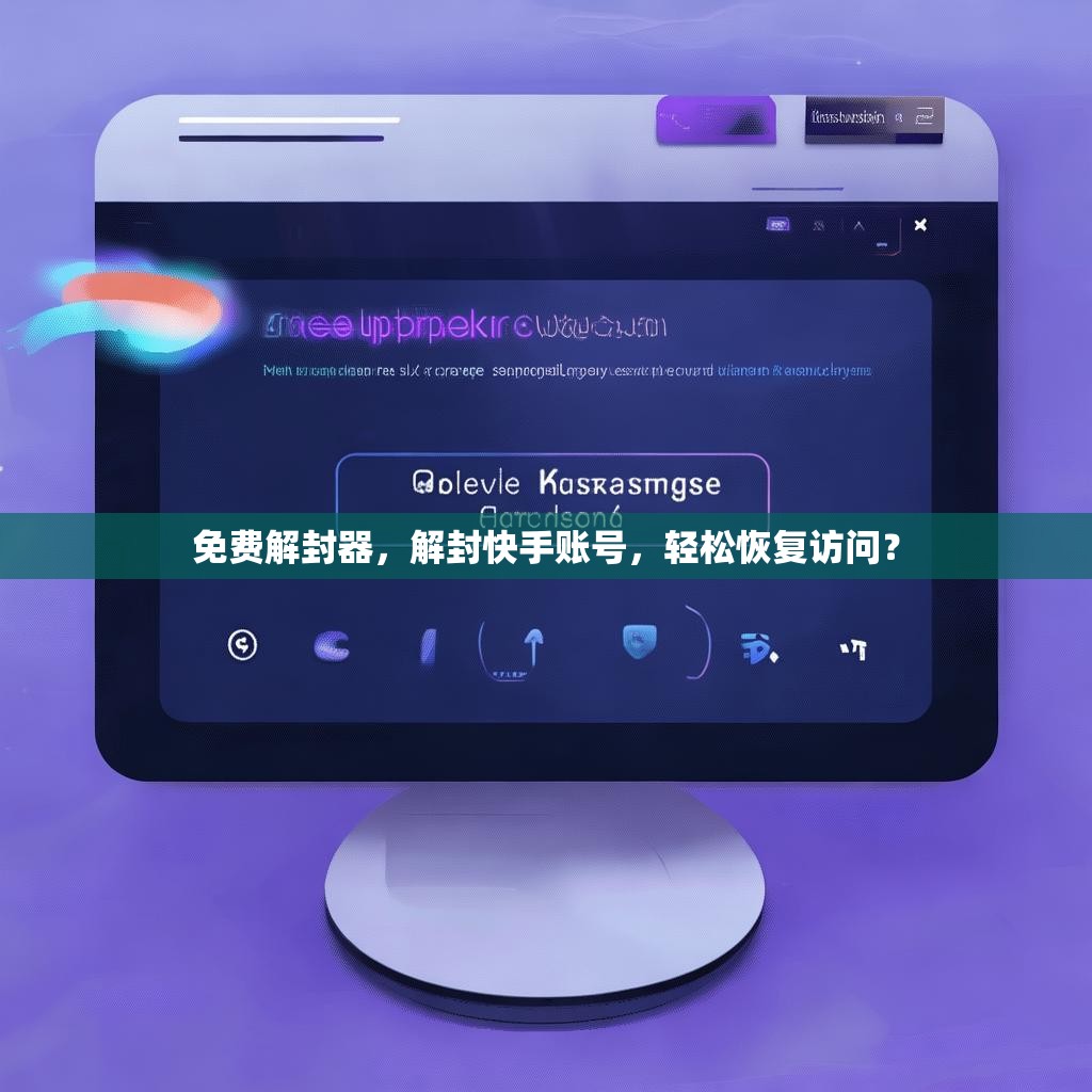 免费解封器，解封快手账号，轻松恢复访问？