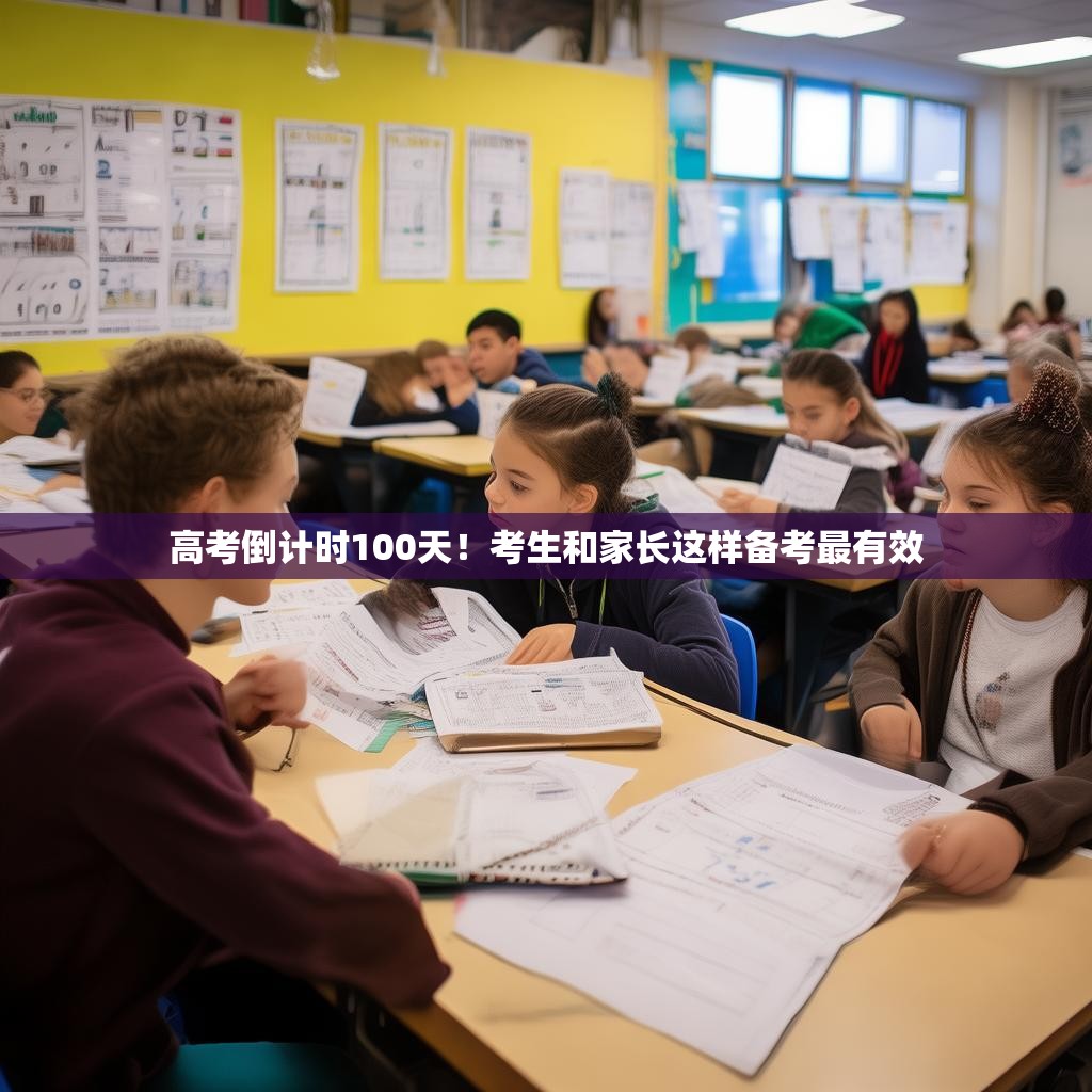 高考倒计时100天！考生和家长这样备考最有效