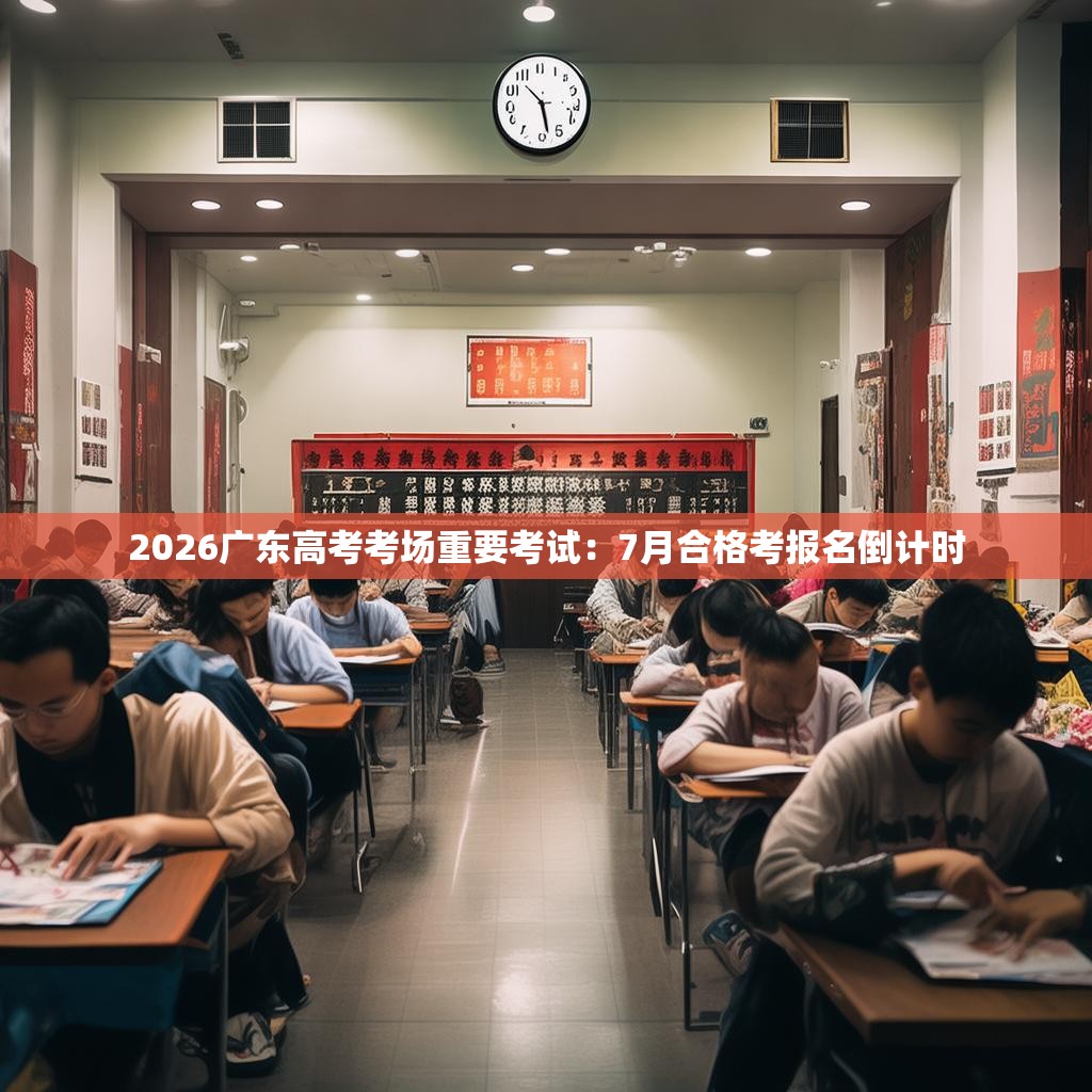2026广东高考考场重要考试：7月合格考报名倒计时