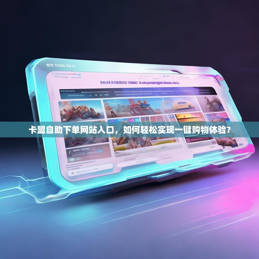 卡盟自助下单网站入口，如何轻松实现一键购物体验？
