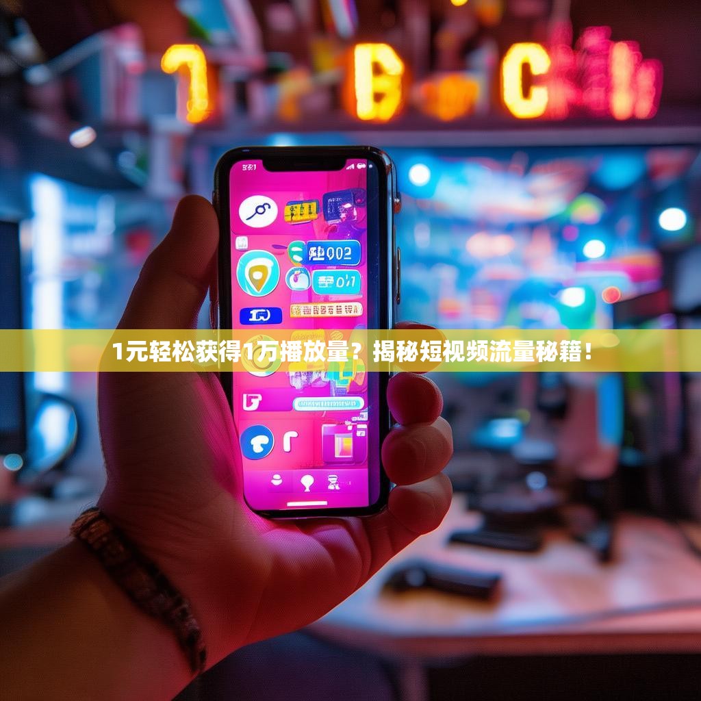 1元轻松获得1万播放量？揭秘短视频流量秘籍！
