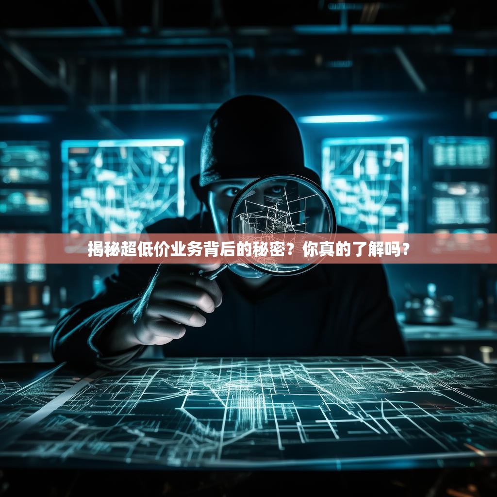 揭秘超低价业务背后的秘密？你真的了解吗？
