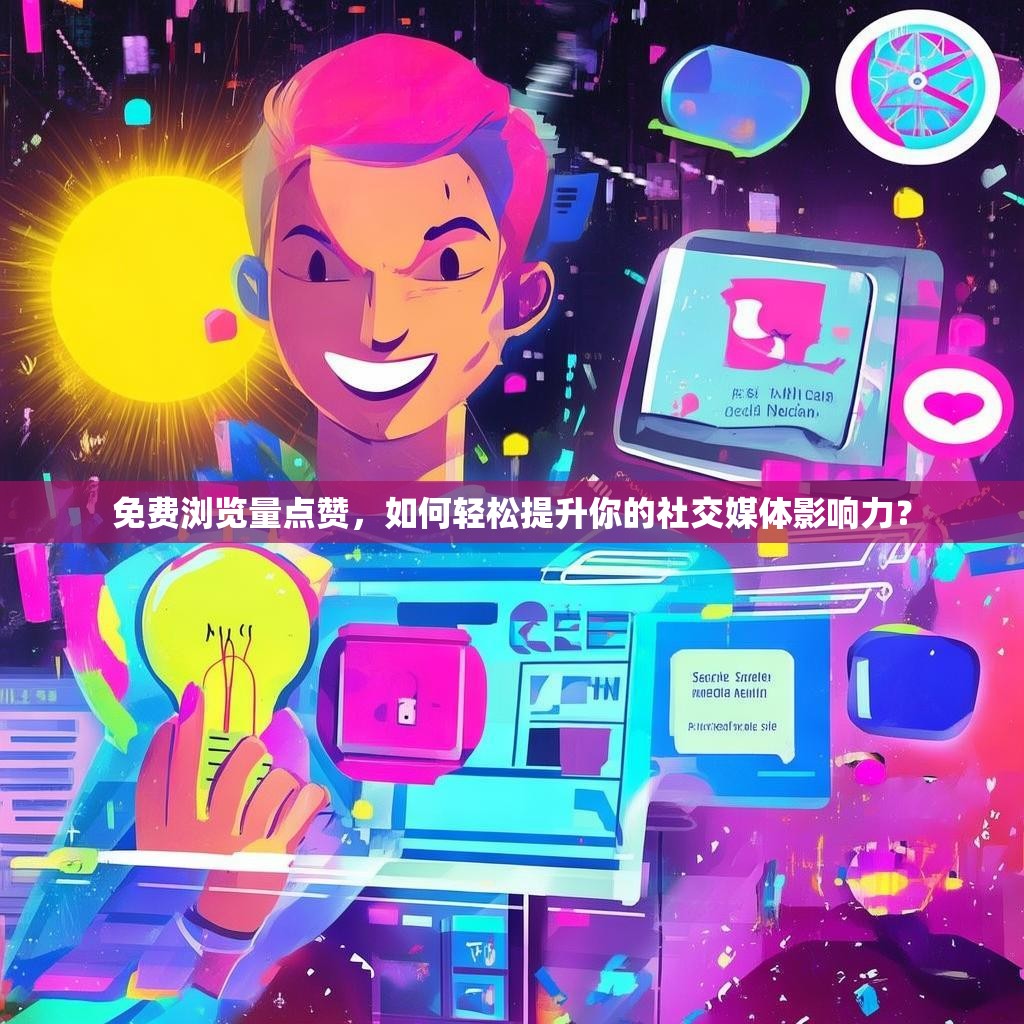 免费浏览量点赞，如何轻松提升你的社交媒体影响力？
