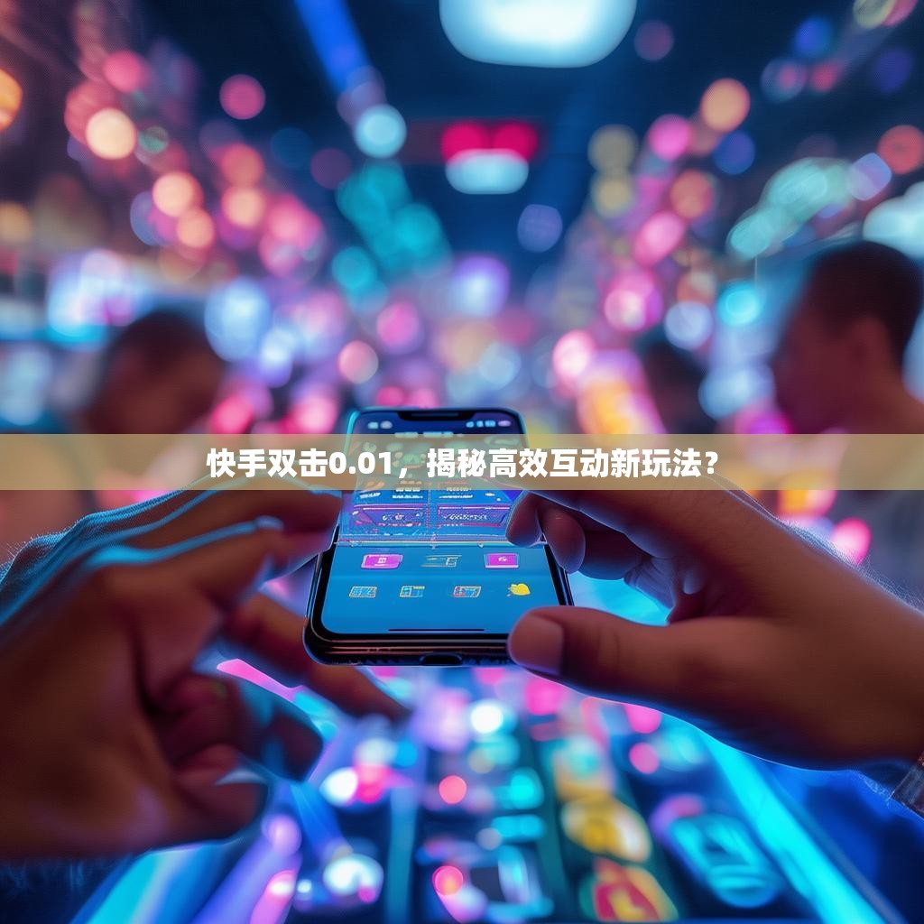 快手双击0.01，揭秘高效互动新玩法？