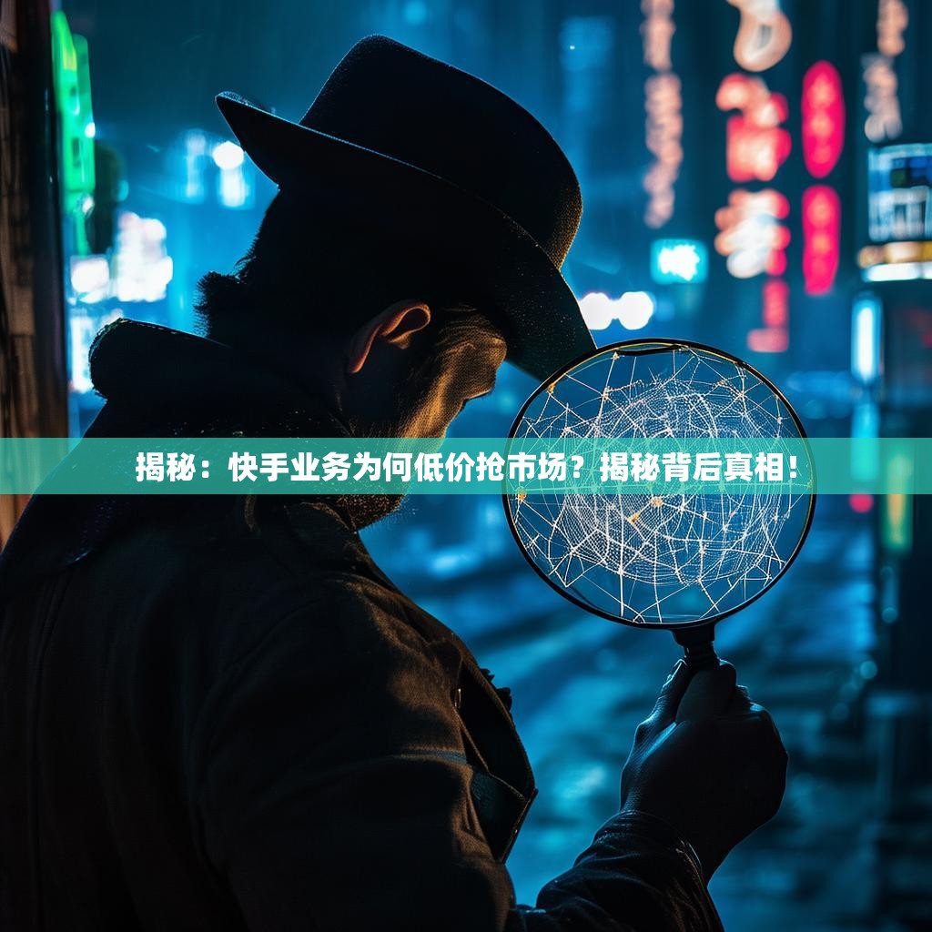 揭秘：快手业务为何低价抢市场？揭秘背后真相！