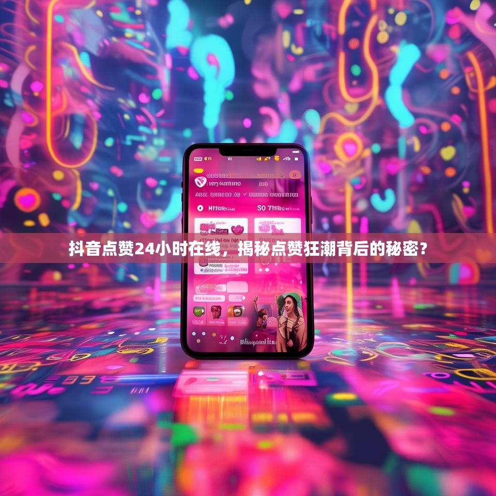 抖音点赞24小时在线，揭秘点赞狂潮背后的秘密？