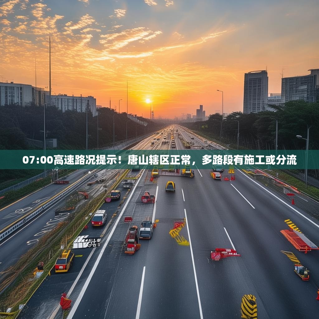 07:00高速路况提示！唐山辖区正常，多路段有施工或分流