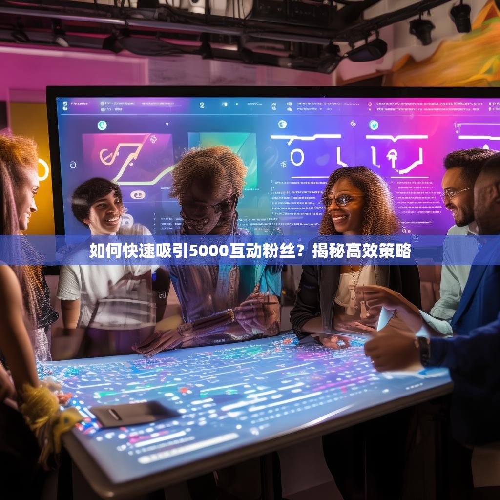 如何快速吸引5000互动粉丝？揭秘高效策略