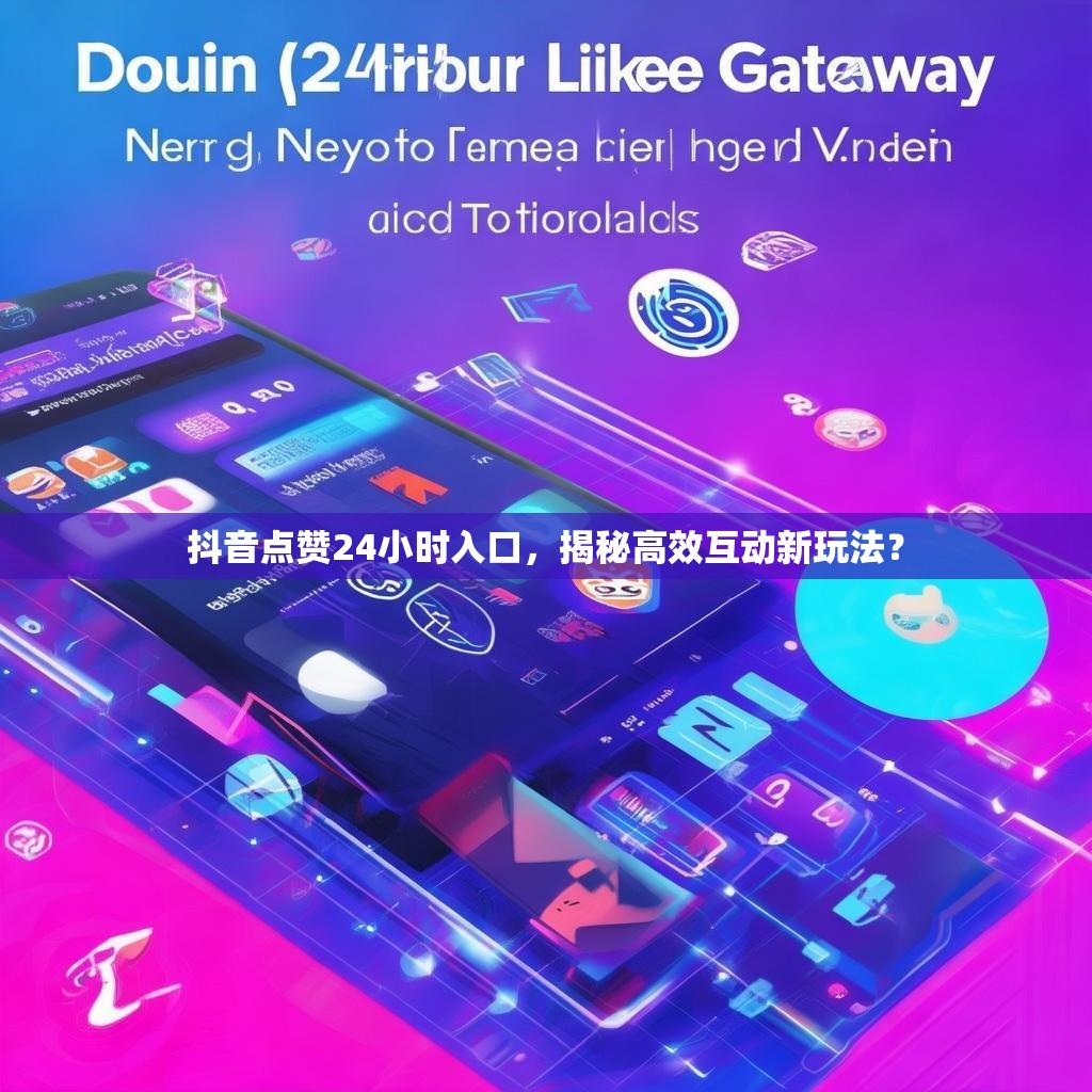 抖音点赞24小时入口，揭秘高效互动新玩法？
