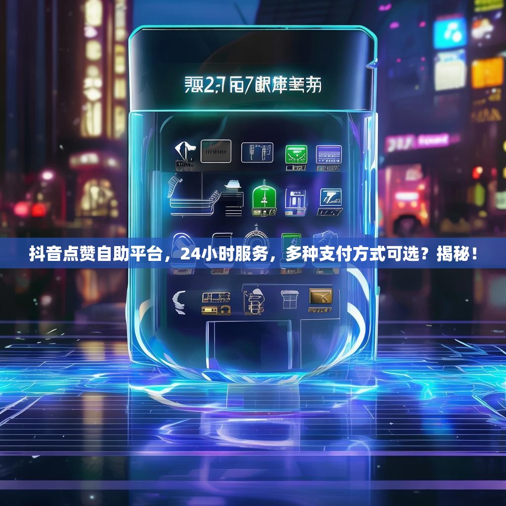 抖音点赞自助平台，24小时服务，多种支付方式可选？揭秘！