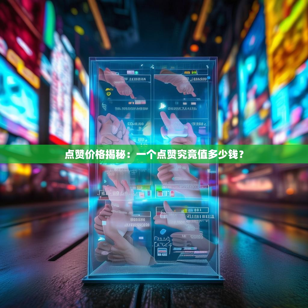 点赞价格揭秘：一个点赞究竟值多少钱？