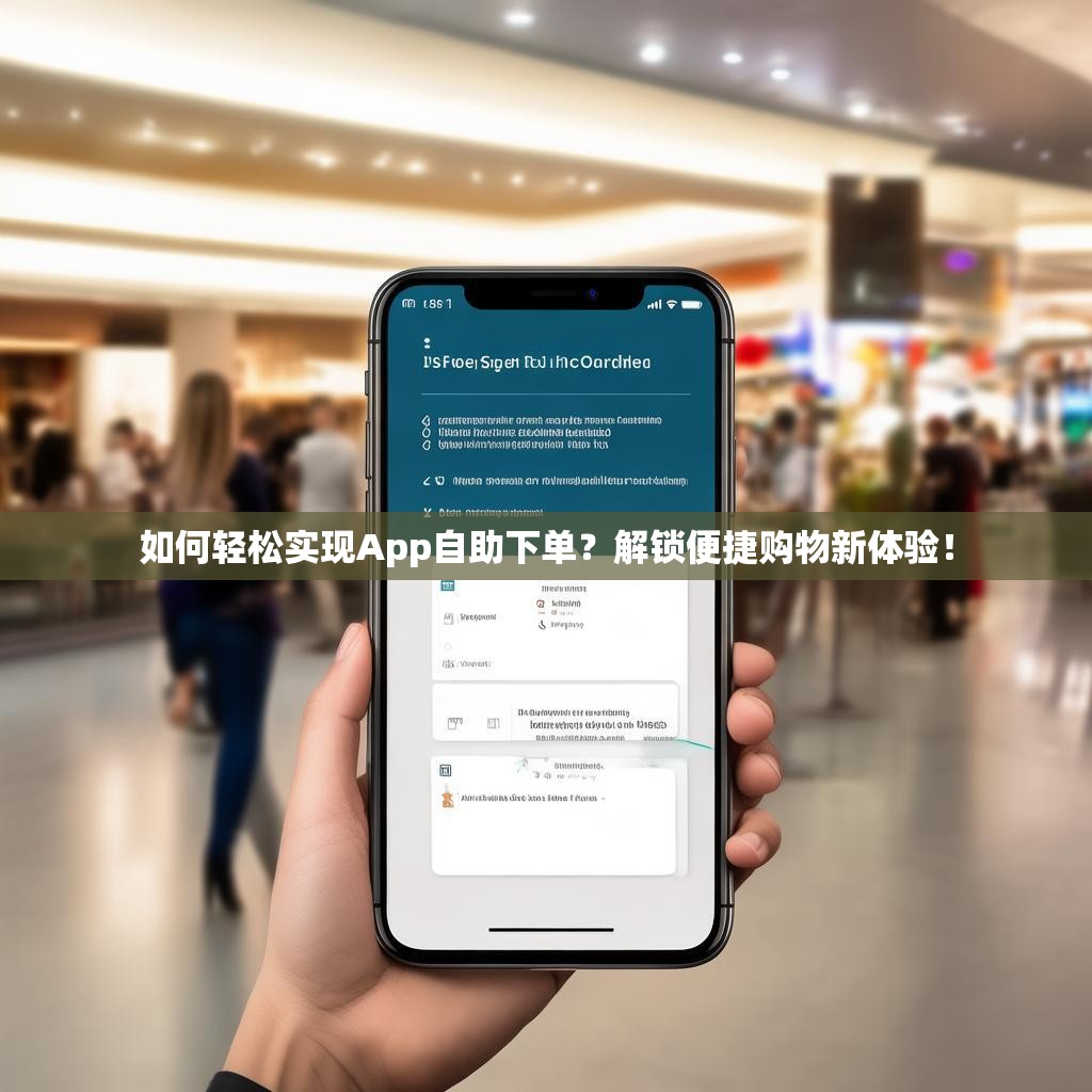 如何轻松实现App自助下单？解锁便捷购物新体验！