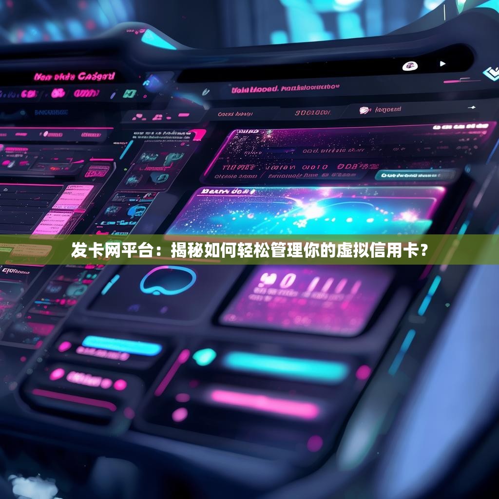 发卡网平台：揭秘如何轻松管理你的虚拟信用卡？