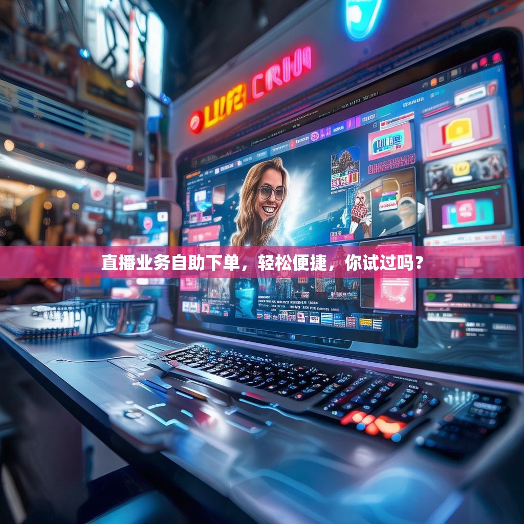 直播业务自助下单，轻松便捷，你试过吗？