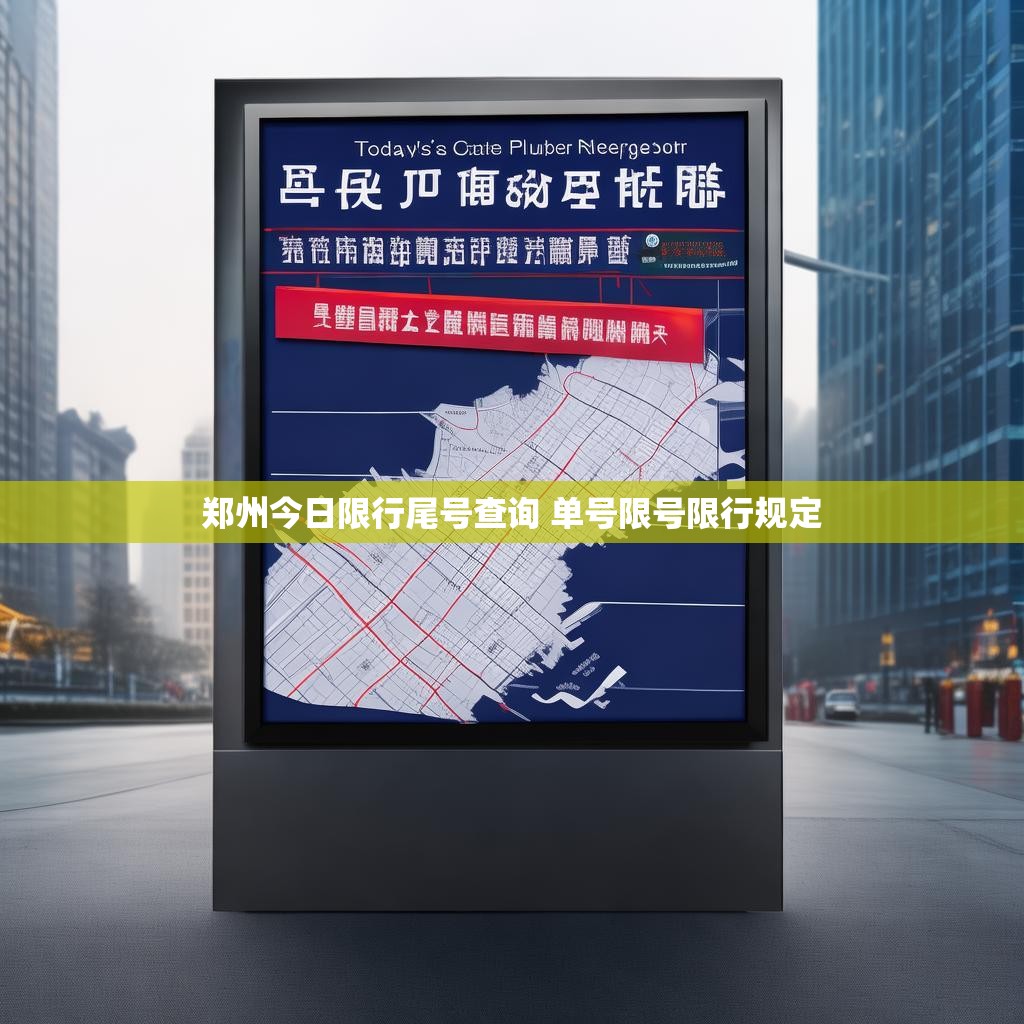 郑州今日限行尾号查询 单号限号限行规定