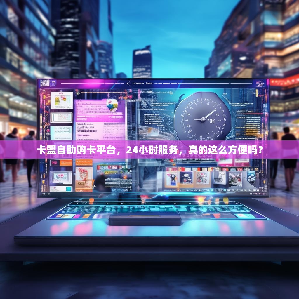 卡盟自助购卡平台，24小时服务，真的这么方便吗？