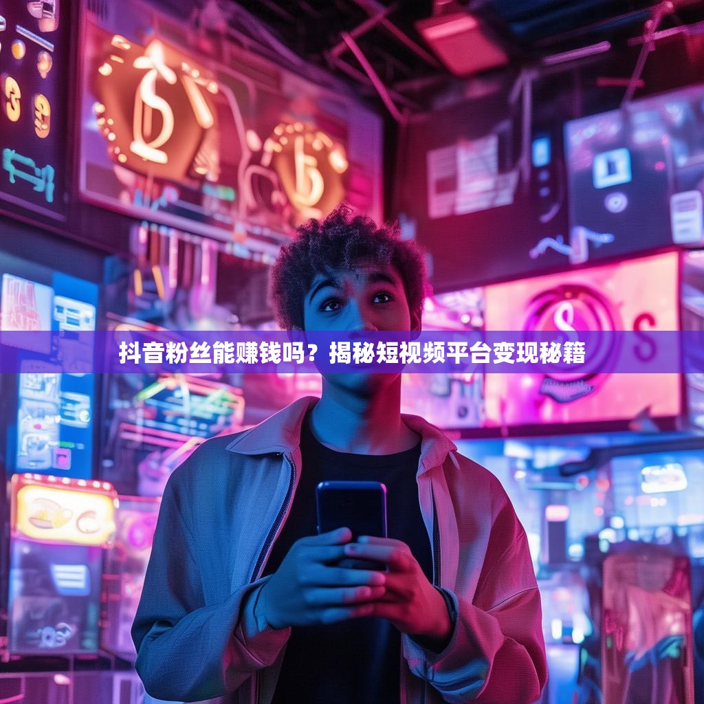 抖音粉丝能赚钱吗？揭秘短视频平台变现秘籍