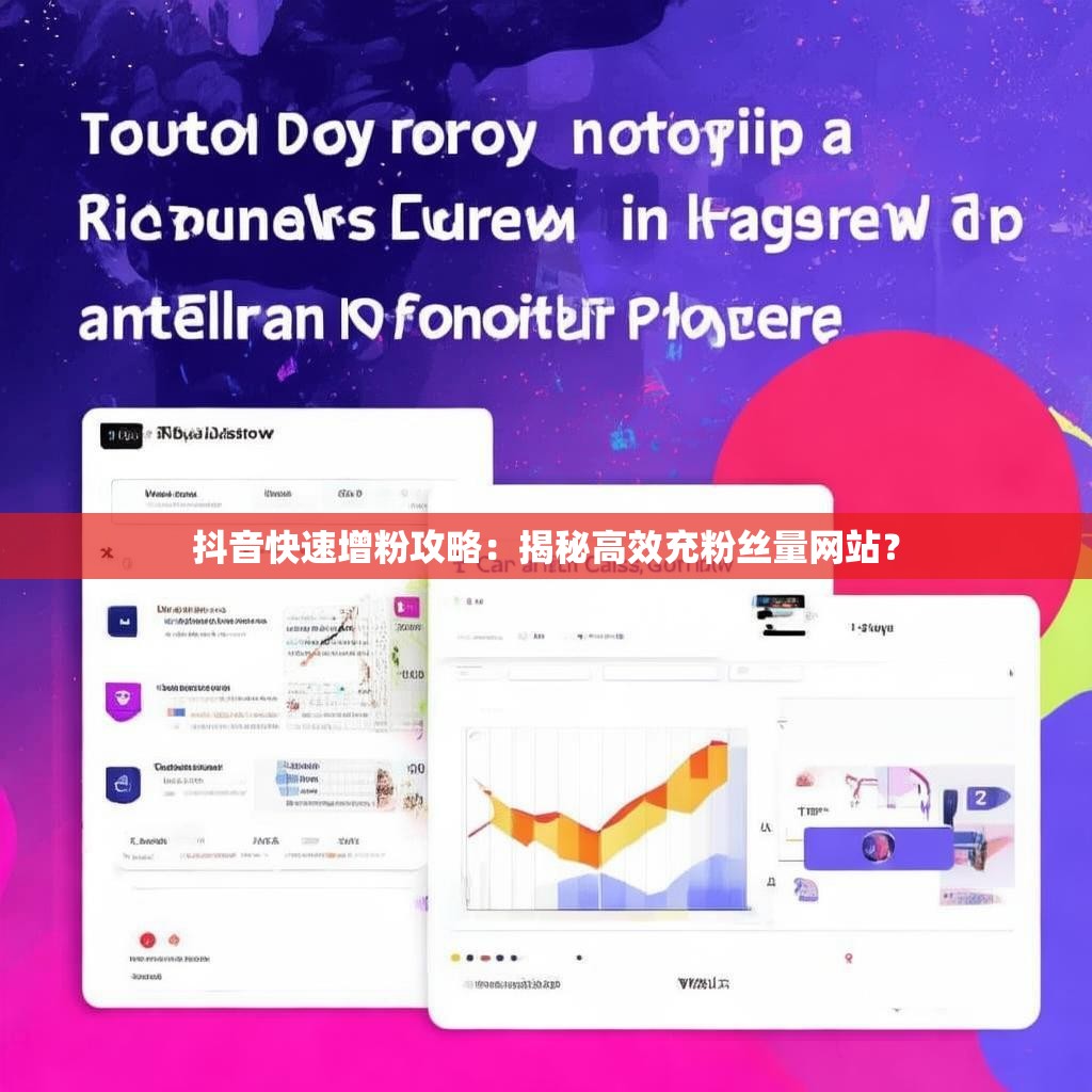 抖音快速增粉攻略：揭秘高效充粉丝量网站？